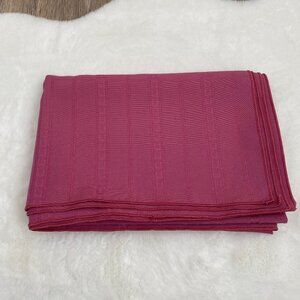 Pink Oblong Tablecloth
